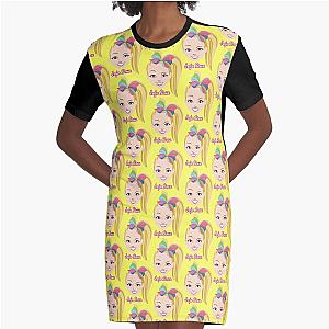 Jojo Siwa Art Graphic T-Shirt Dress