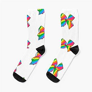 Jojo Siwa Rainbow Bow Socks