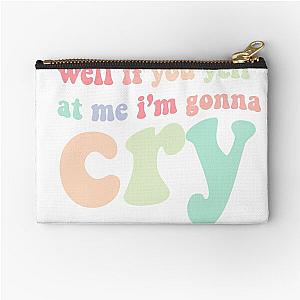 if you yell at me I'm gonna cry jojo siwa tiktok Zipper Pouch