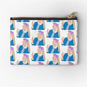 JoJo Siwa Purple Bow Zipper Pouch