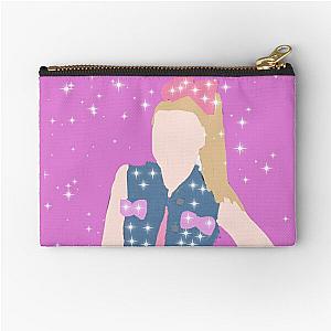 Cute JoJo Siwa drawing with glitter  Zipper Pouch