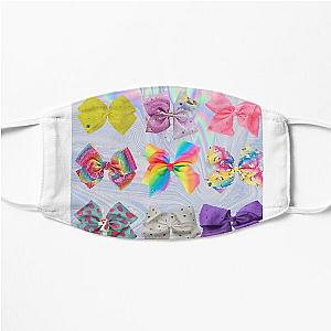 Jojo Siwa bows collage Flat Mask