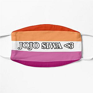 lesbian pride jojo siwa  Flat Mask