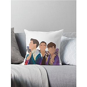 Jonas Brothers Art Gift Throw Pillow