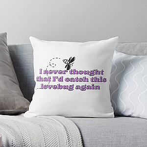 Lovebug - Jonas Brothers (Purple) Throw Pillow