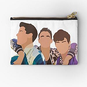 Jonas brothers art Jo bros gift Zipper Pouch