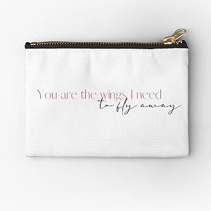 Wings - Jonas Brothers (Pink) Zipper Pouch