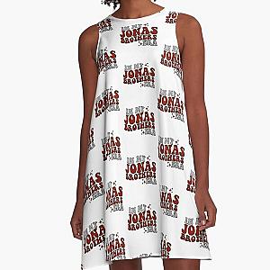 Jonas brothers retro A-Line Dress