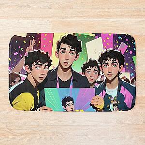 jonas brothers anime Bath Mat