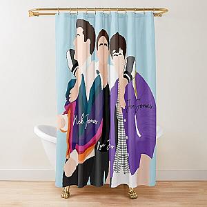 The Jonas Brothers Shower Curtain