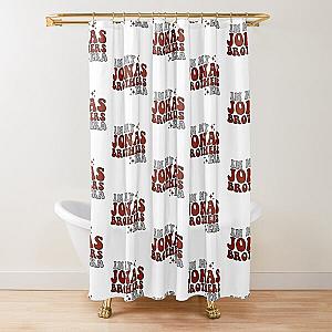 Jonas brothers retro Shower Curtain