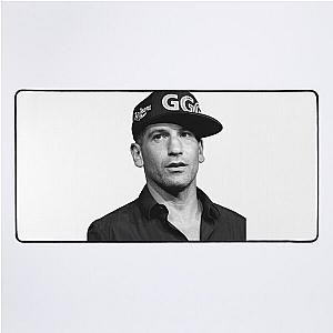 Jon Bernthal in Black and White Poster Art Desk Mat