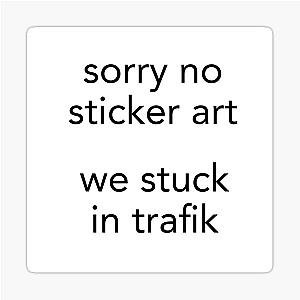 Joost Klein Traffic Sticker