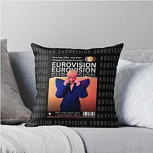 Joost Klein funny Throw Pillow