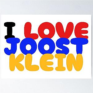 I Love Joost Klein Poster