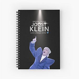 Joost Klein droom funny poster Spiral Notebook