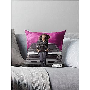 Jordana Brewster - Mia Torreto Throw Pillow