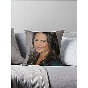 Jordana Brewster Throw Pillow