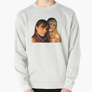 Jordana Brewster and Sara Foster 
Lucy Diamond and Amy Bradshaw Pullover Sweatshirt