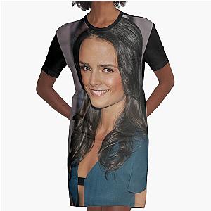Jordana Brewster Graphic T-Shirt Dress