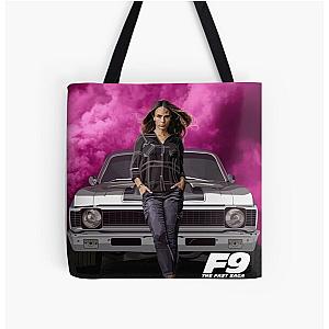 Jordana Brewster - Mia Toretto All Over Print Tote Bag