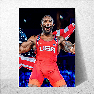 Dominate the Mat – Jordan Style Jordan Burroughs Posters