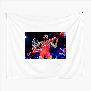 Dominate the Mat – Jordan Style Jordan Burroughs Tapestries
