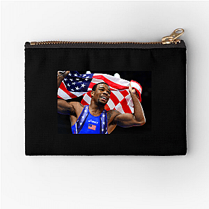 Wrestle Like Jordan Jordan Burroughs Zipper Pouches