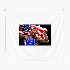 Wrestle Like Jordan Jordan Burroughs Tapestries