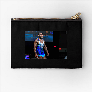 Burroughs Built Different Jordan Burroughs Zipper Pouches