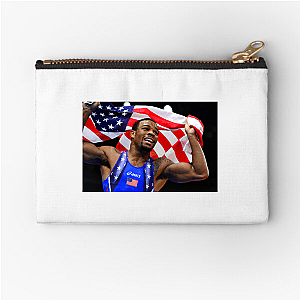 Wrestle Like Jordan Jordan Burroughs Zipper Pouches