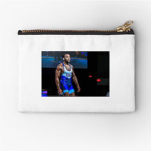 Burroughs Built Different Jordan Burroughs Zipper Pouches