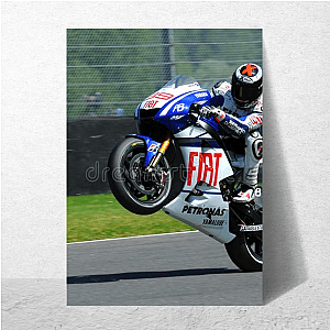 Jorge Lorenzo Yamaha Era King Jorge Lorenzo Posters
