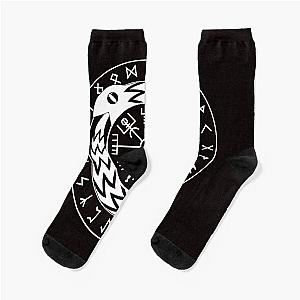 Norse Mythology Socks with Runes
