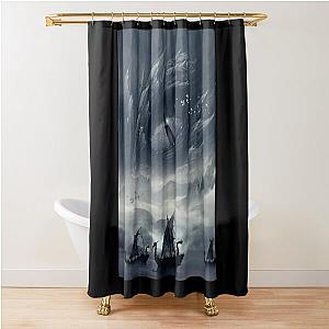 The Eye of Jormungand Shower Curtain