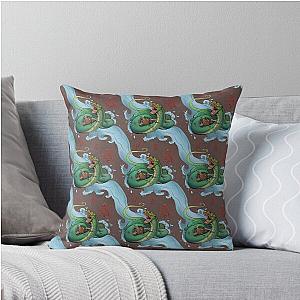 Jormungand Throw Pillow