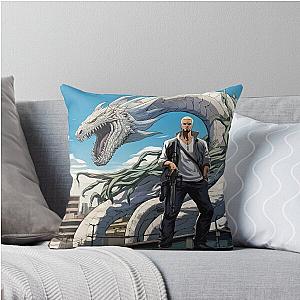 Jormungand Hip Hop style Throw Pillow