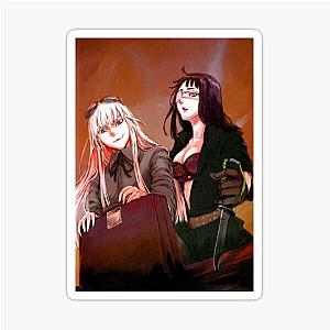Anime Jormungand Koko manga art print sticker