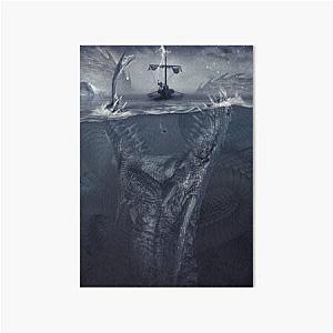 Thor Fishing for Jormungandr Art Board Print