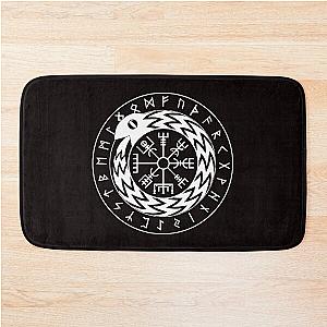 Norse Mythology Jormungandr Vegvisir Bath Mat