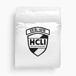 Jormungand - HCLI Logo (White Patch) Duvet Cover