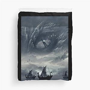 The Eye of Jormungandr Duvet Cover