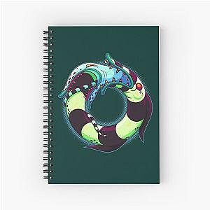 Sand Jormungand Spiral Notebook