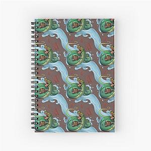 Jormungand Pattern Spiral Notebook