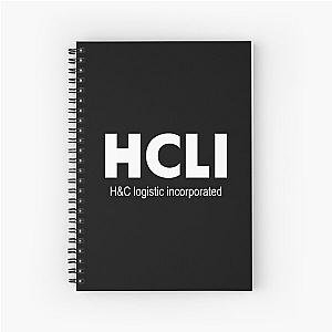 Jormungand - HCLI Logo (White) Spiral Notebook