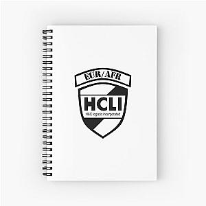 Jormungand - HCLI Logo (White Patch) Spiral Notebook