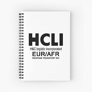 Jormungand - HCLI Logo (ALT Design) Spiral Notebook