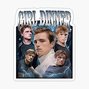 Josh Hutcherson Vintage Girl Sticker