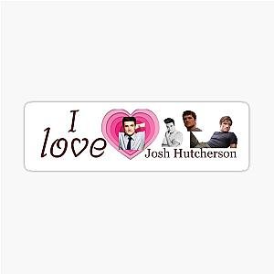 I love Josh Hutcherson Sticker 

(I removed "josh hutcherson" with the strange character, and kept the original, and then removed the irregular spacing between words.)