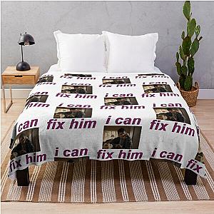 I Can Fix Him Josh Hutcherson Throw Blanket